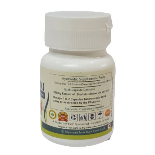 Deep Ayurveda Shallaki 500mg Veg Capsule - Swadesiicart