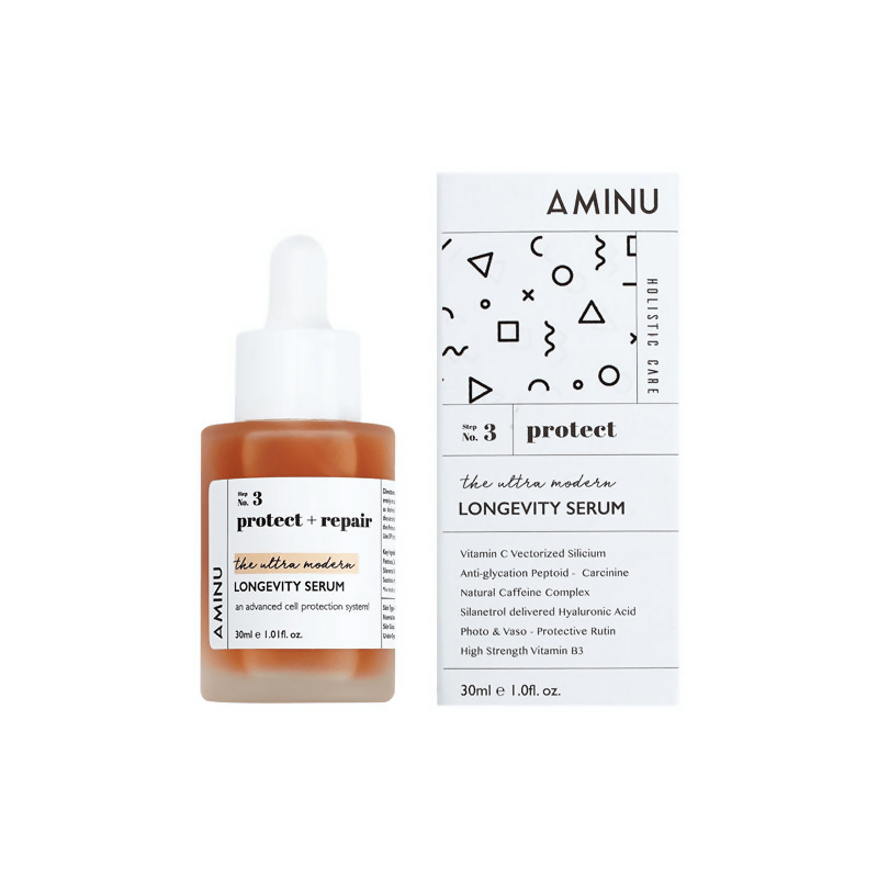 Aminu Longevity Serum for Sensitive skin & Anti-Pollution | Swadesiicart