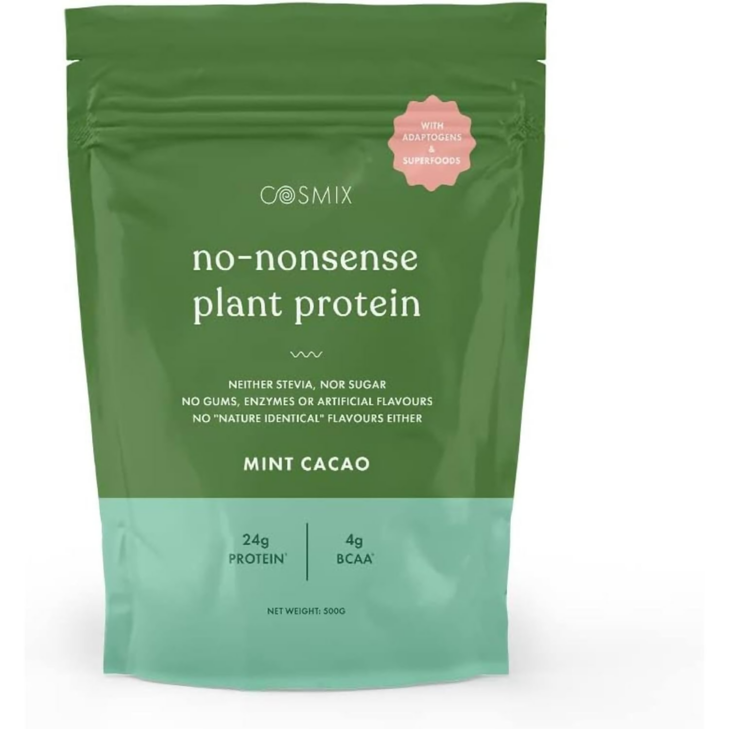 Cosmix No Nonsense Plant Protein - Mint Chocolat Cacao | Swadesiicart