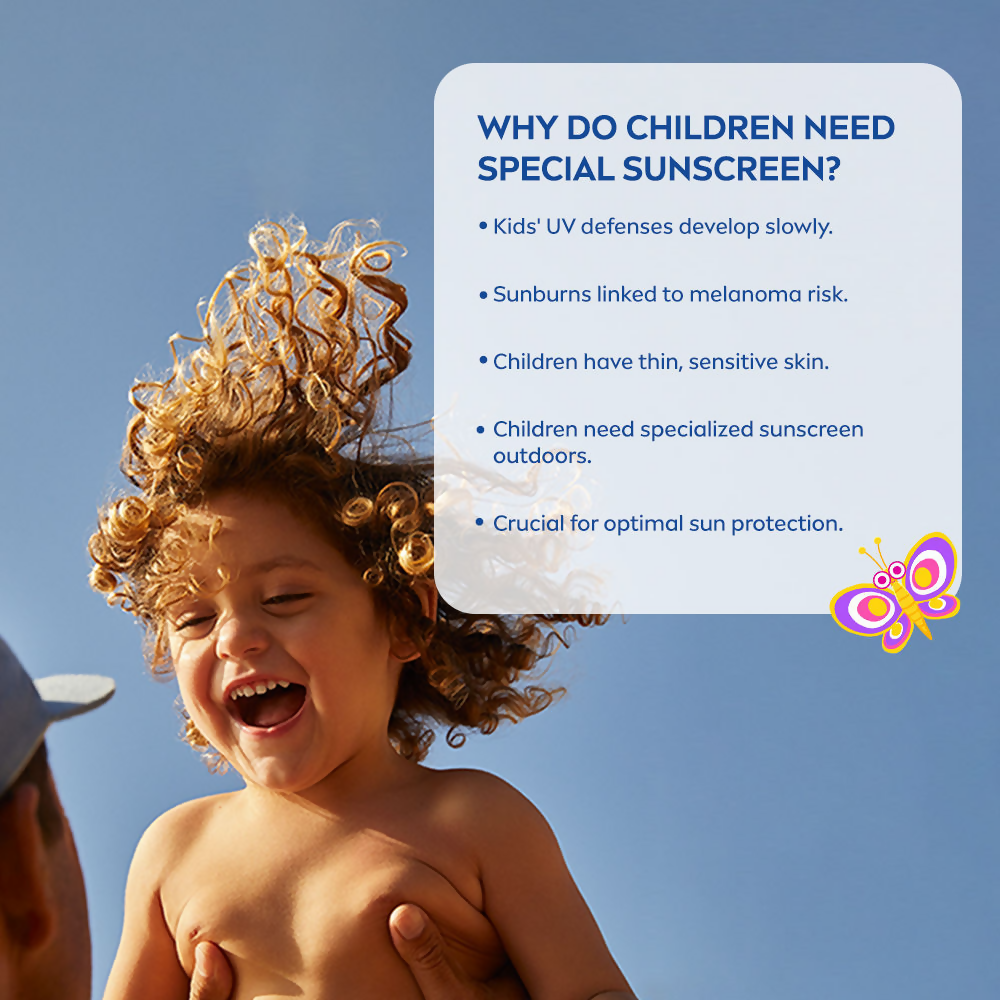 Nivea Sun Protect & Care Sunscreen For Kids Spf 50+ - Swadesiicart