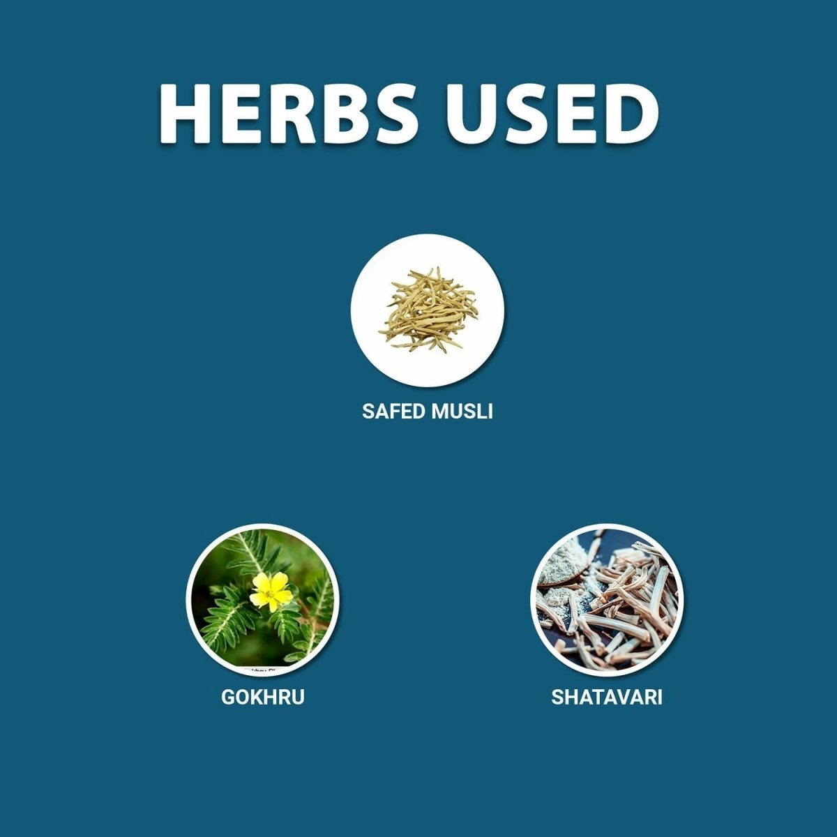Aadar Power Build Safed Musli, Gokhru, Shatavari Capsules - Swadesiicart