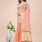 Shree Shyam Fashion Florance Light Pink Organza Saree