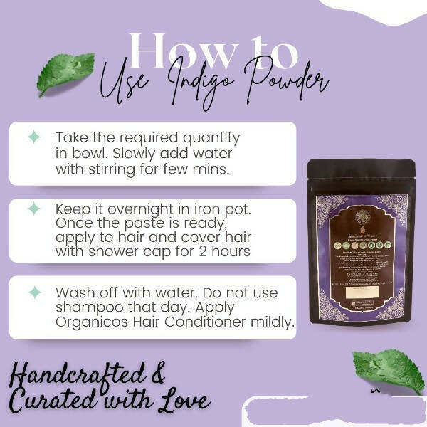 Organicos Indigo Hair Color - Swadesiicart