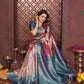 Aastha Fashion Magenta Tissue Silk Weaving Saree