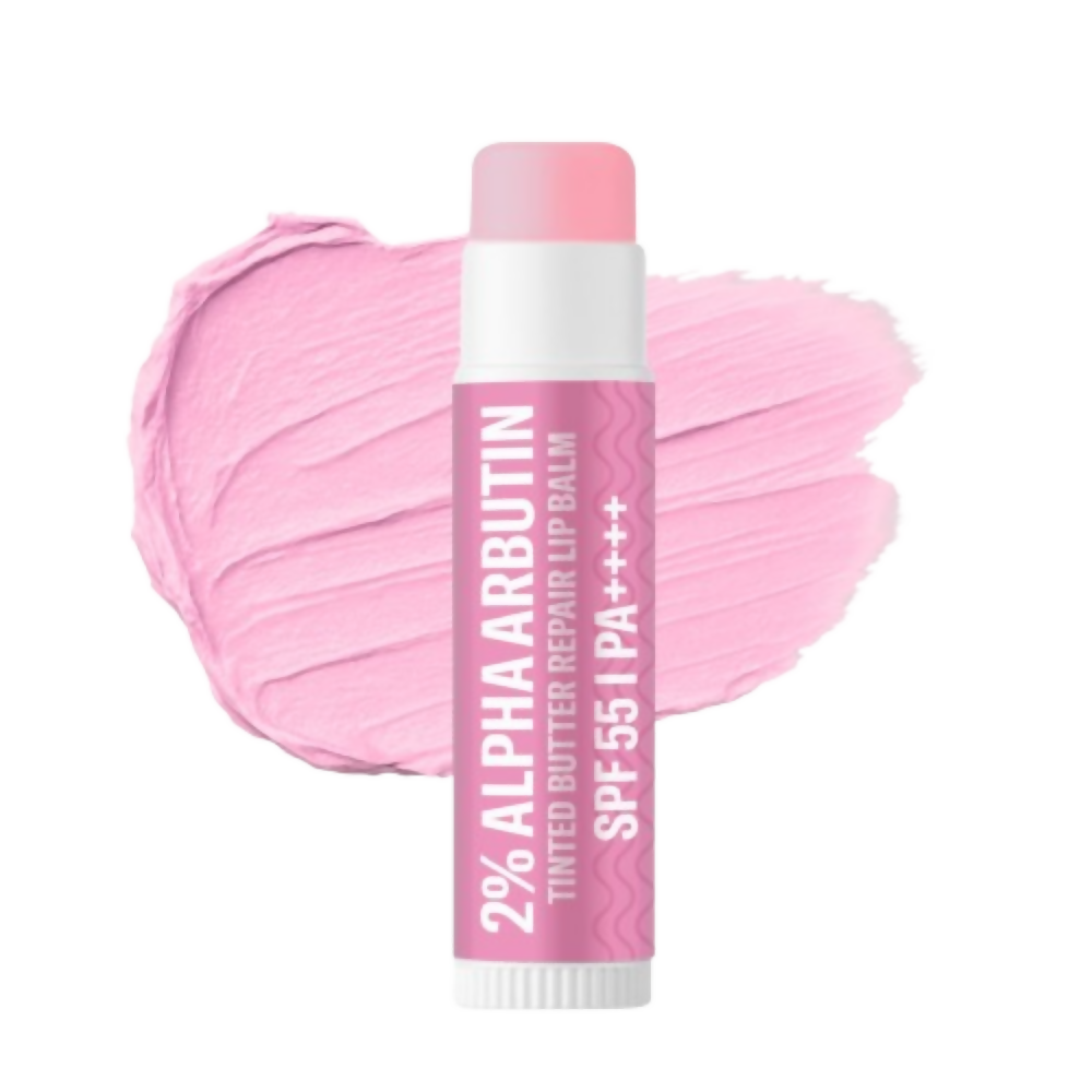 Bake 2% Alpha Arbutin Tinted Butter Brightening Lip Balm SPF 55 PA++++ | Swadesiicart