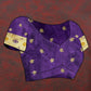 Lorenvalley Fashion Purple Soft Paithani Silk Woven Design Gold Zari Meenakari Weaving Saree - Swadesiicart
