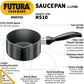 Hawkins Futura Non-stick Sauce Pan 14 cm Diameter 1 L (NS10) - Swadesiicart