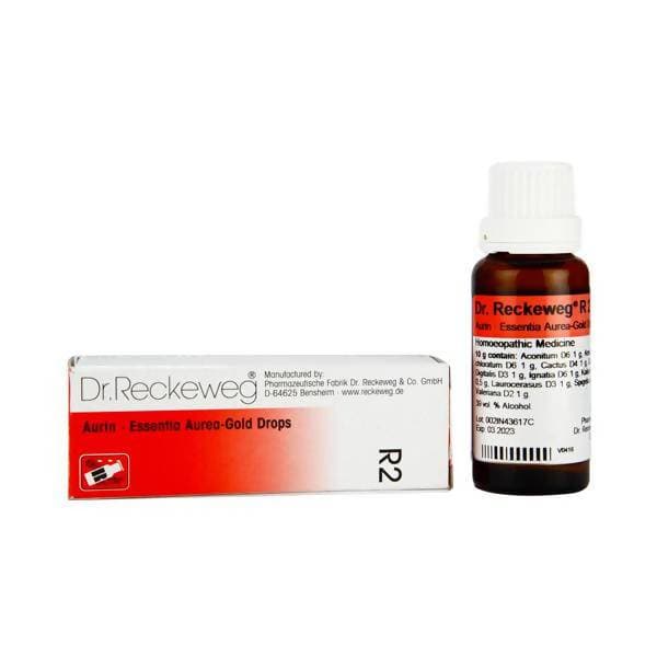 Dr. Reckeweg R2 Essentia Aurea-Gold Drops | Swadesiicart