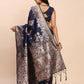 Astita Banarasi Silk Saree | Swadesiicart