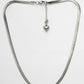 NVR Women's Silver-Toned German Silver Oxidised Chain - Swadesiicart