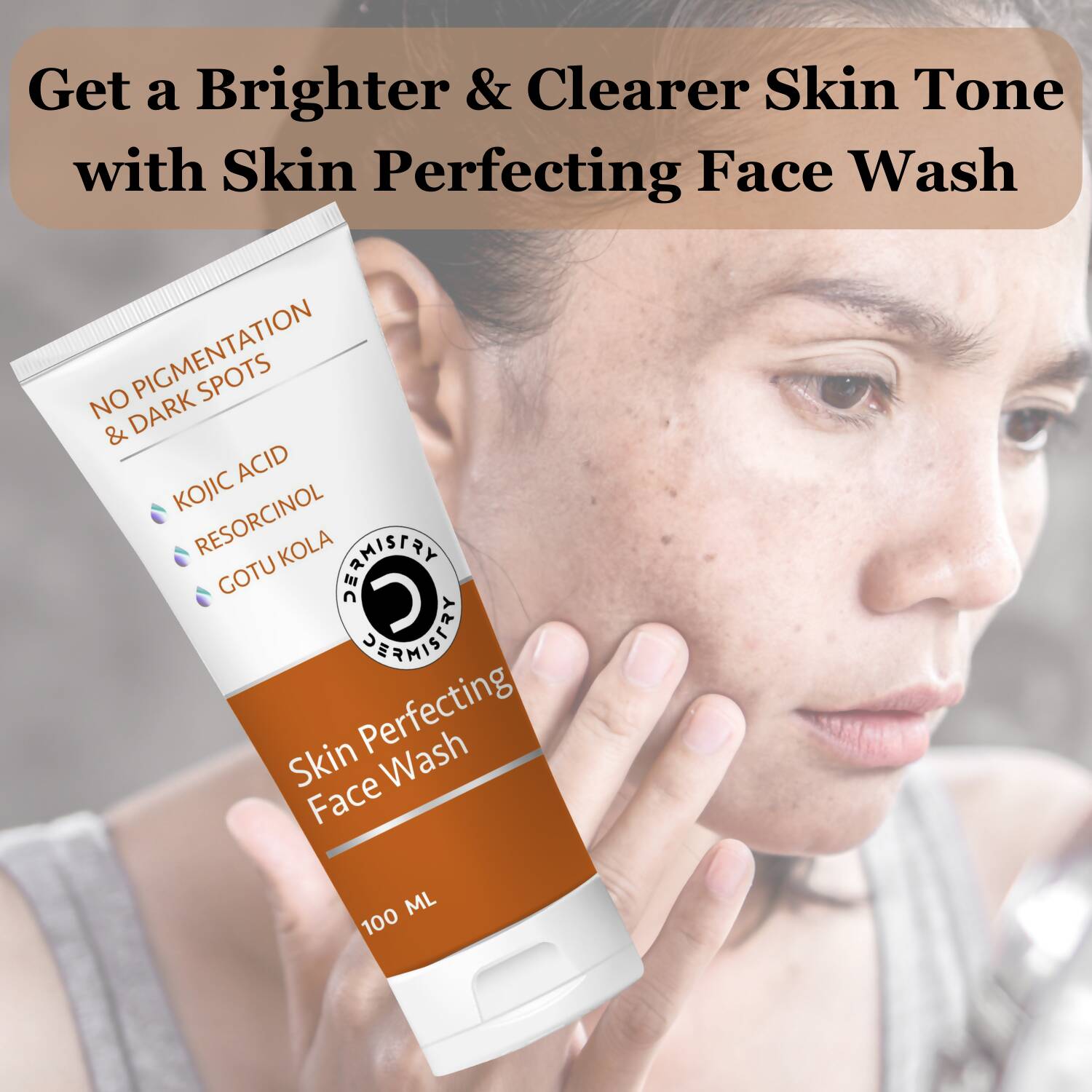Dermistry Skin Perfecting Face Cream & Skin Perfecting Face Wash - Swadesiicart