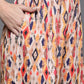 Ahalyaa Women Printed Ethnic Co-Ords - Blue Color - Swadesiicart