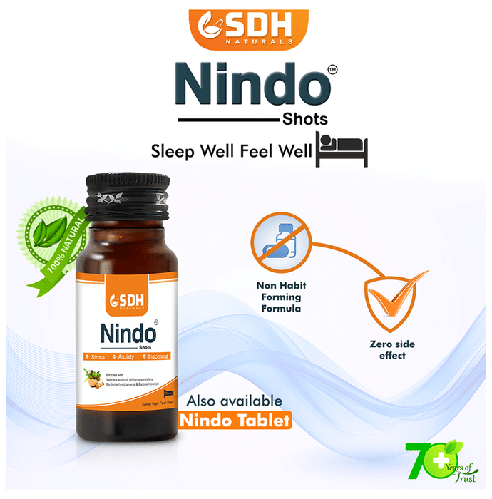 SDH Naturals Nindo Shots Single Use | Swadesiicart