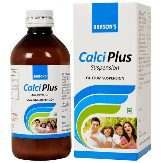 Bakson's Calci Plus Suspension | Swadesiicart