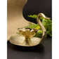Spillbox Gold-Toned Brass Duck Nanda Deep Pooja Essential | Swadesiicart
