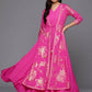 Ahalyaa Women's Traditional wear Ethnic Dress - Pink | Swadesiicart