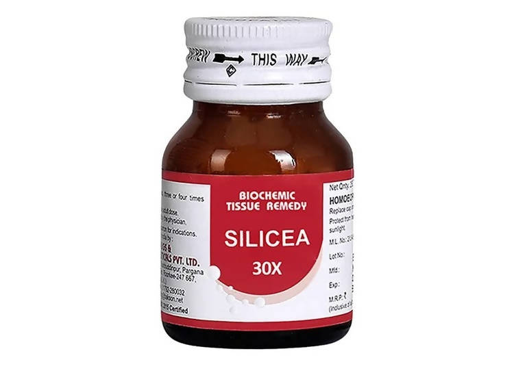 Bakson's Homeopathy Silicea Biochemic Tablets | Swadesiicart