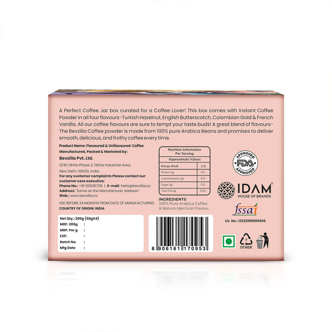 Bevzilla Coffee Powder Combo | Swadesiicart