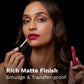 Pilgrim Liquid Matte Lipstick with Hyaluronic Acid - Pink Climax - Swadesiicart