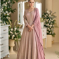 Anaita Purple Real Georgette Readymade Anarkali Gown with Embroidery & Sequence Work