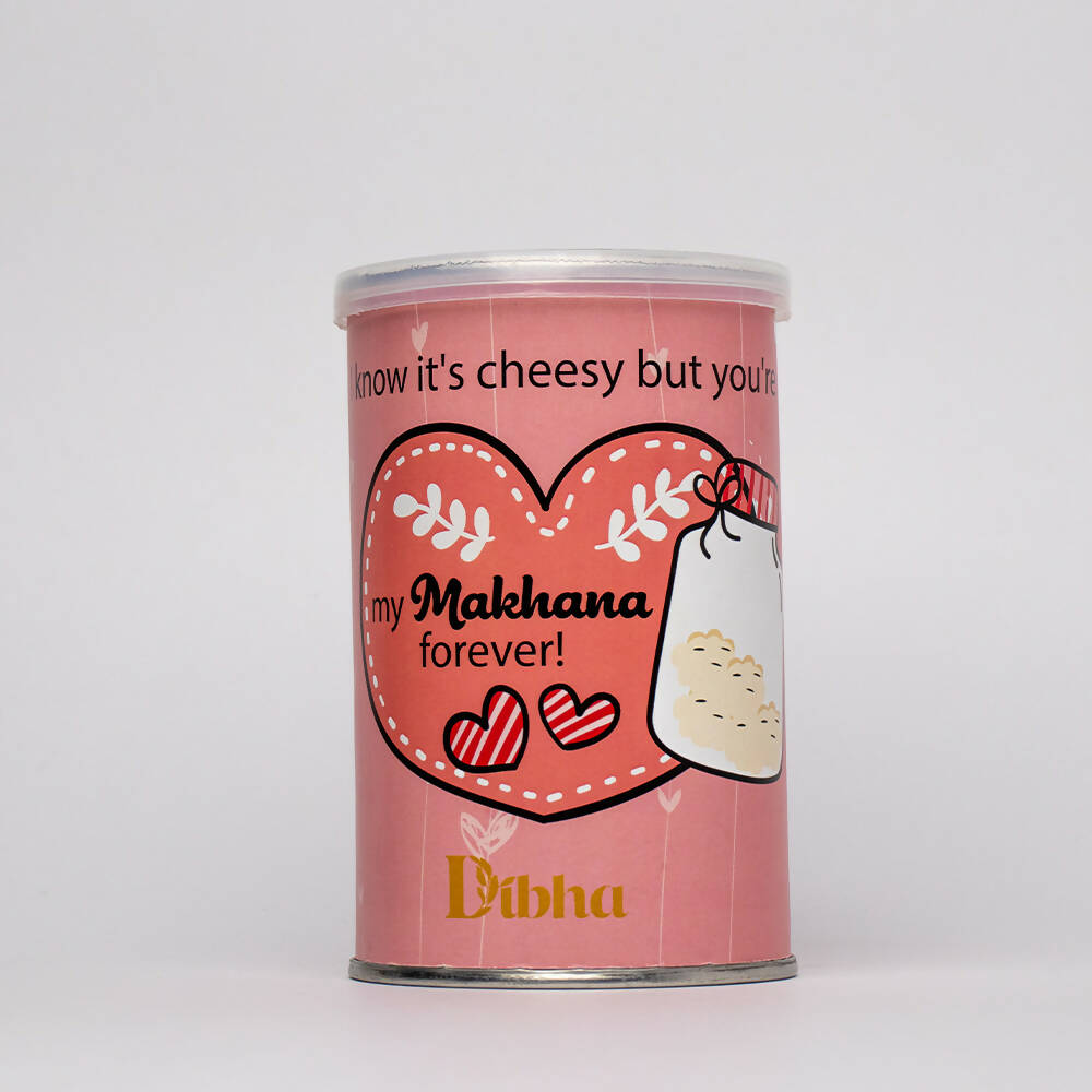 Dibha Valentines Special Cheesy Makhana - Dibha Snacking