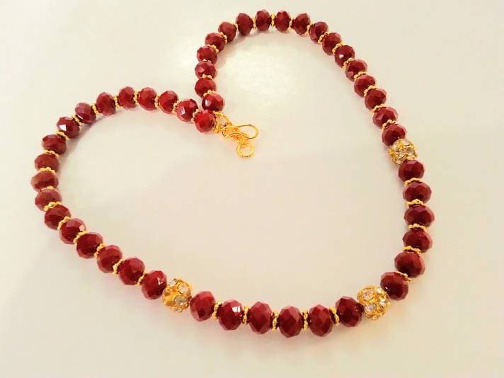 Cute Beaded Necklace | Swadesiicart