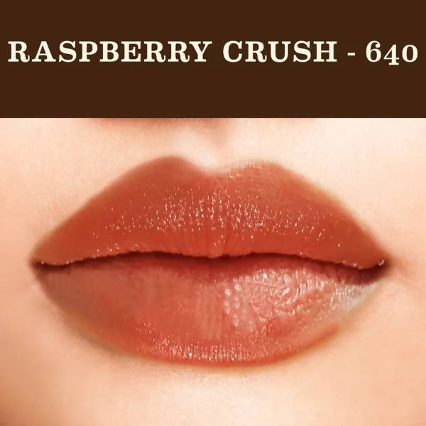 Soultree Ayurvedic Lipstick Raspberry Crush 640 - Swadesiicart