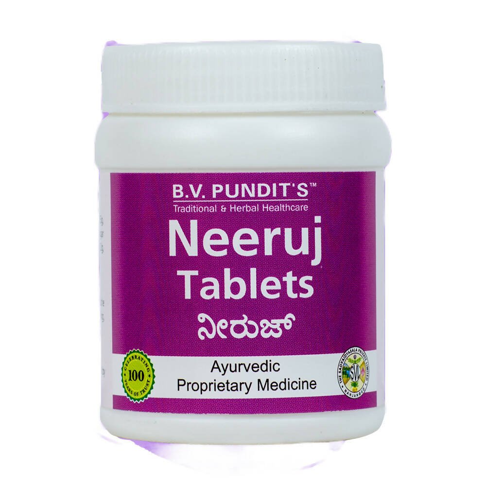 B V Pundit's Neeruj Tablets - B V Pundit