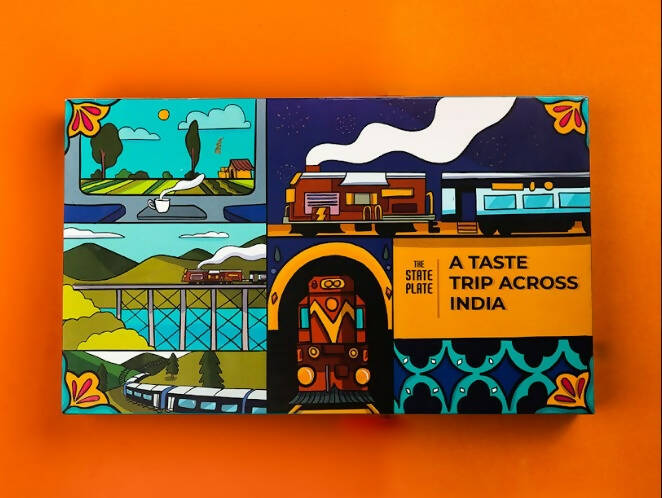 The State Plate Diwali Premium Gift Box - A Taste Trip Across India - Swadesiicart