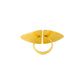 NVR Women's Western Gold-Polished Ajustable Finger Ring | Swadesiicart