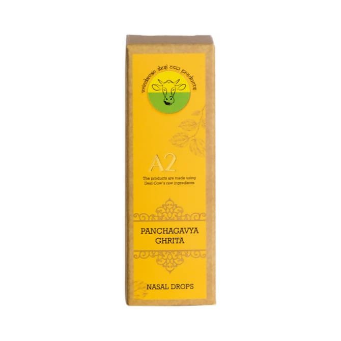 A2 Organics Panchagavya Ghrita Nasal Drop | Swadesiicart