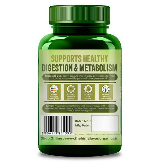 Himalayan Organics Plant Based Digestive Care Vegetarian Capsules | Swadesiicart