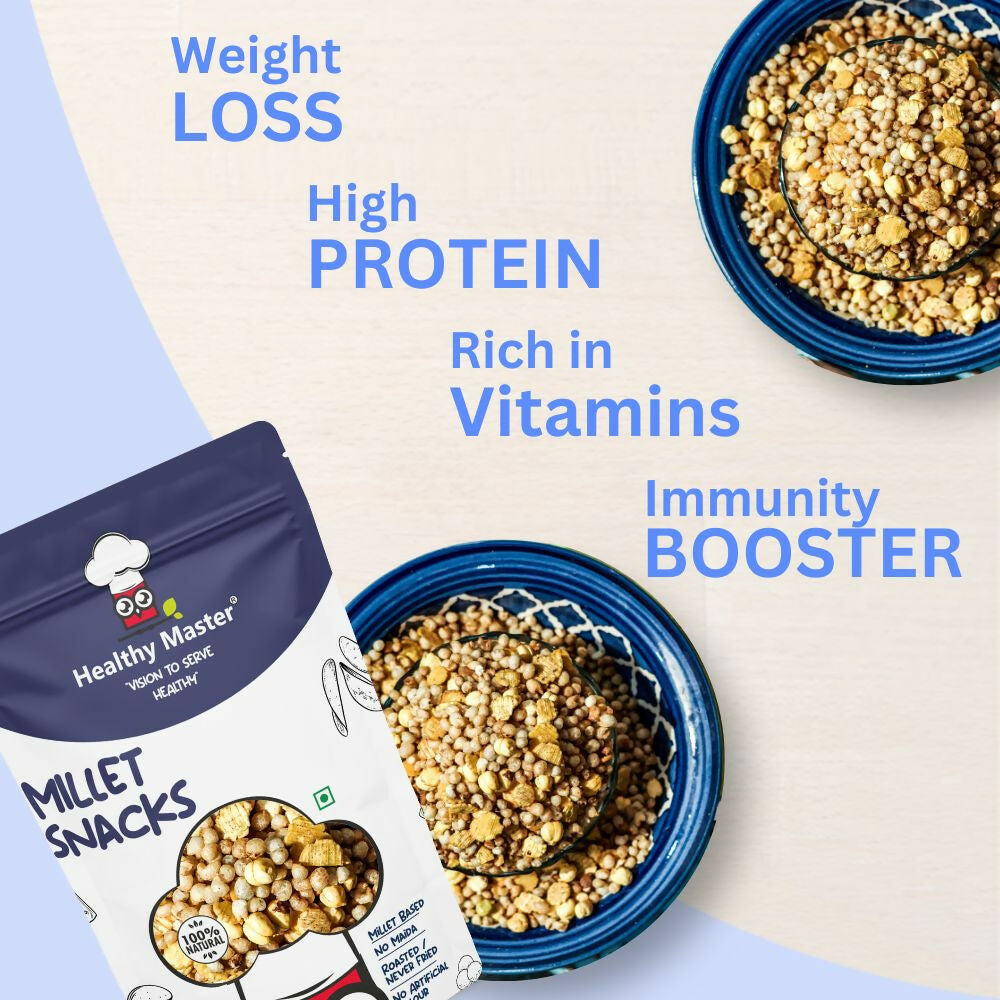 Healthy Master Millet Bhel Crunchy Snack | Swadesiicart