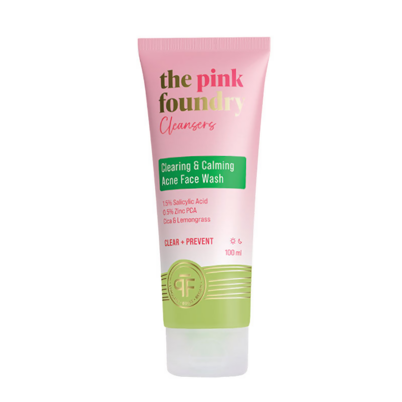 The Pink Foundry Salicylic Acid Acne Face Wash - Swadesiicart