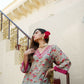 Vaasva Women Pista Green Muslin Embroidered Kurta & Pant Set | Swadesiicart