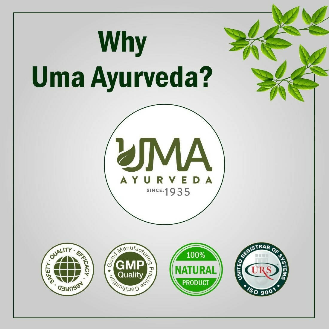 Uma Ayurveda Umacal Tablets - Swadesiicart