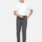 Ramraj Cotton Mens Half Sleeve Formal 100 % Cotton White Shirt | Swadesiicart