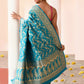 Joban Fashion Aqua Soft Pure Handloom Banarasi Silk Saree | Swadesiicart