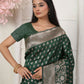 Shree Shyam Fashion Lichi Silk Blue Saree