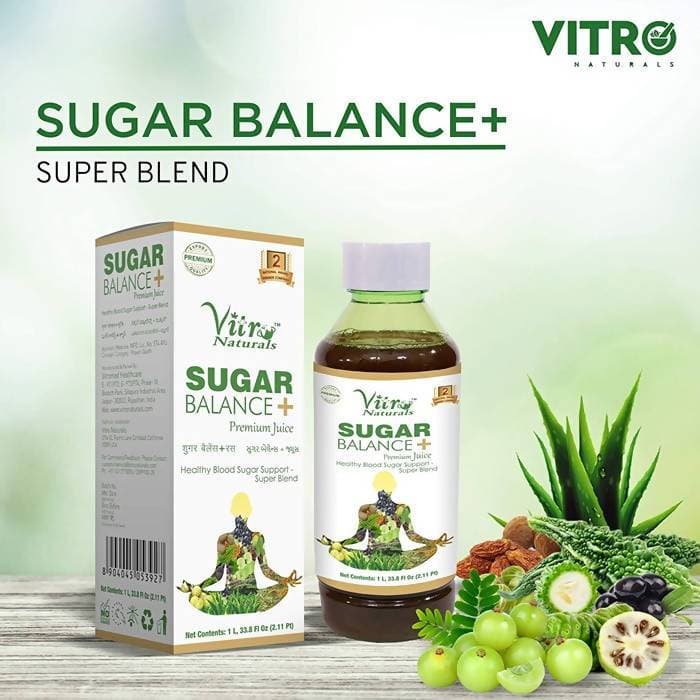 Vitro Naturals Sugar Balance + Premium Juice | Swadesiicart