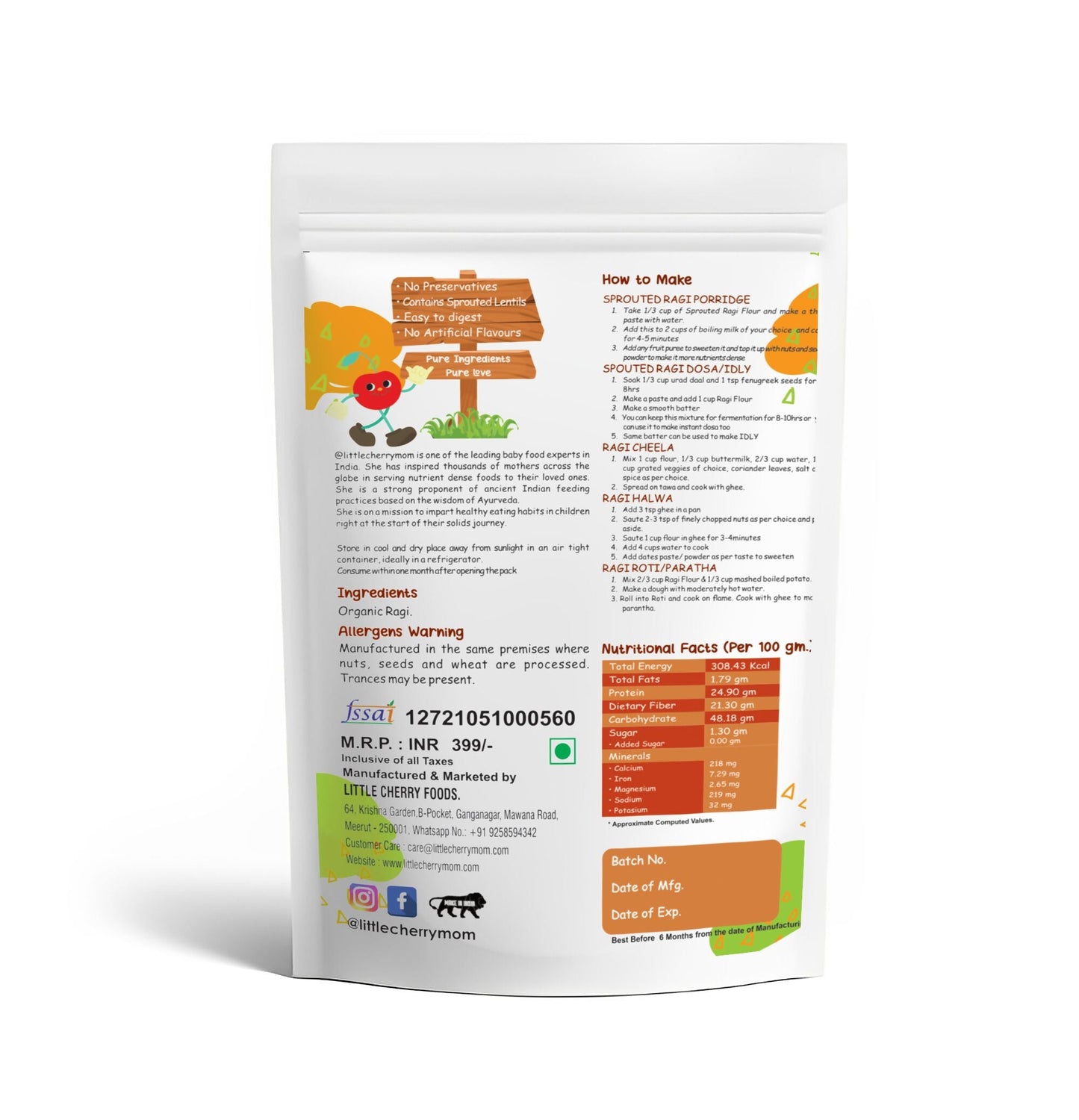 Littlecherrymom Super Millets Combo | Swadesiicart