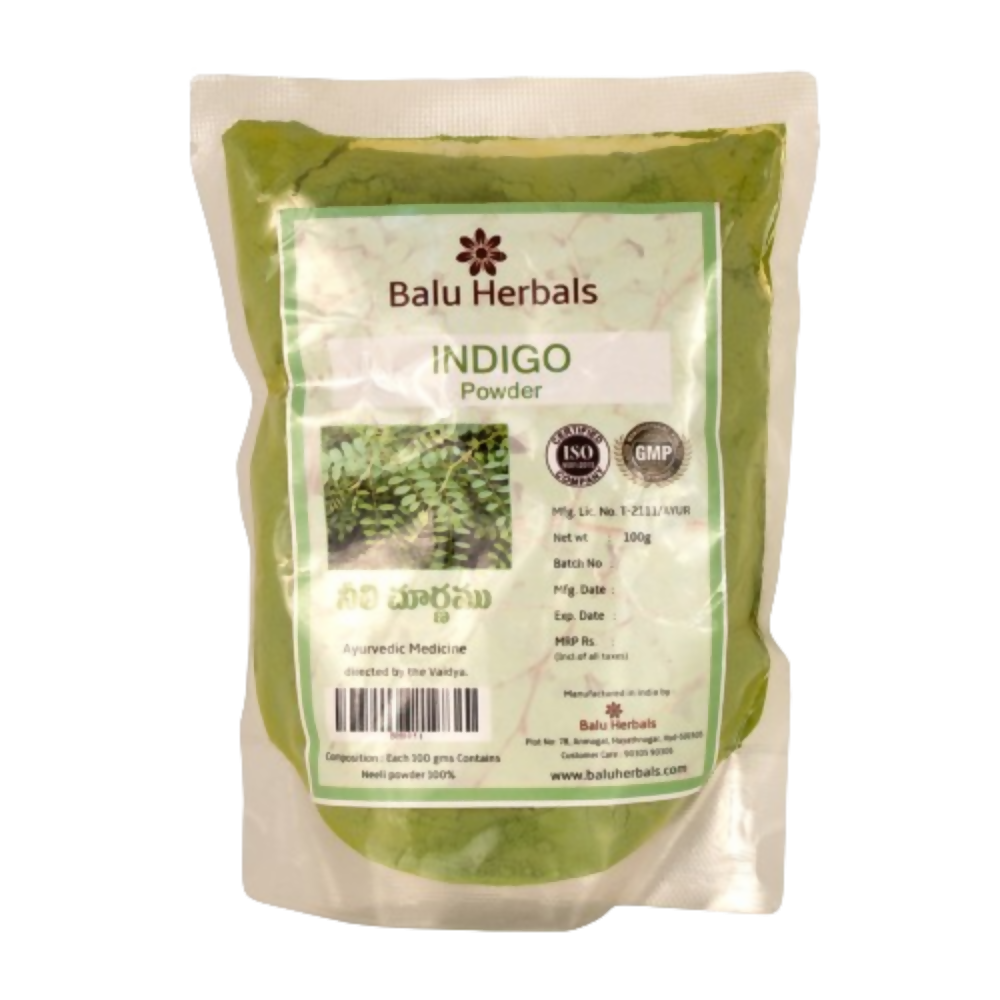Balu Herbals Indigo (Neeli) Powder - Balu Herbals