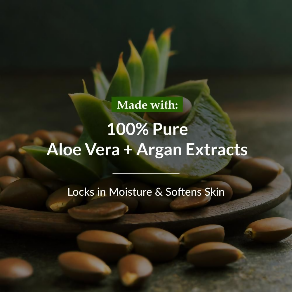 Lotus Botanicals 100% Aloe & Argan Body Lotion | Swadesiicart