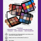 Insight Cosmetics 9 Color Eyeshadow Pallate - Color Pop - Swadesiicart