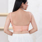 Joban Fashion Baby-Pink Shift Sleeveless Back Open Blouse - Swadesiicart