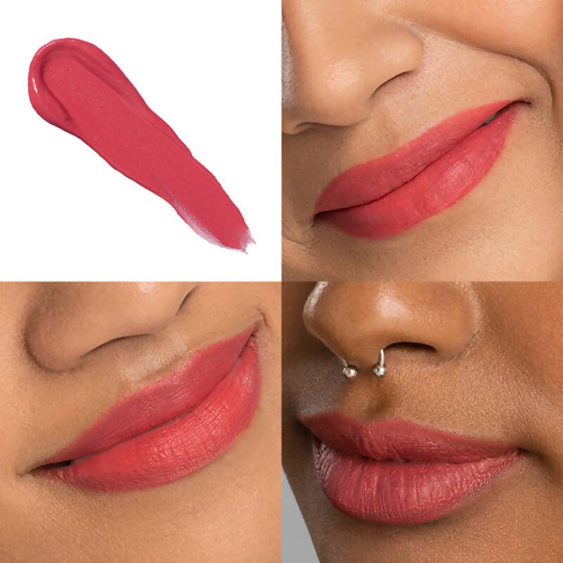 LoveChild By Masaba Gupta Mamma Mia Lush-Matte Lip Creme - Gulabi Rum Punch | Swadesiicart