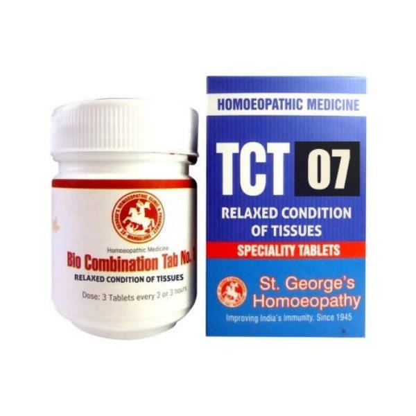 St. George's Homeopathy TCT 07 Tablets | Swadesiicart