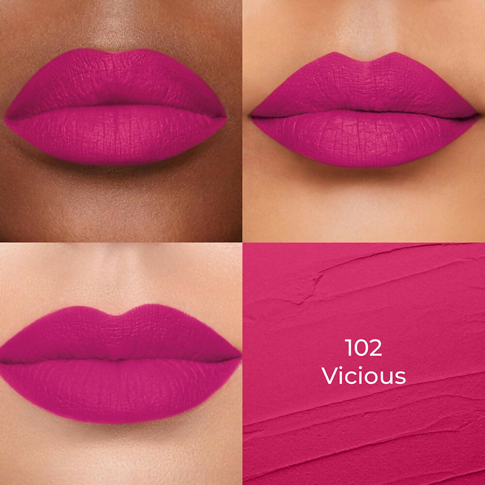 Colors Queen Hold Up Full Day Non Transfer Lipstick - Viciois | Swadesiicart