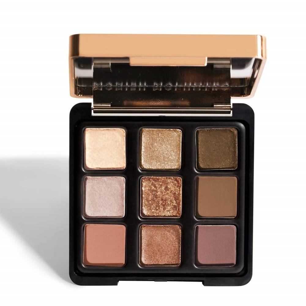 Manish Malhotra 9 In 1 Eyeshadow Palette - Soiree - Swadesiicart