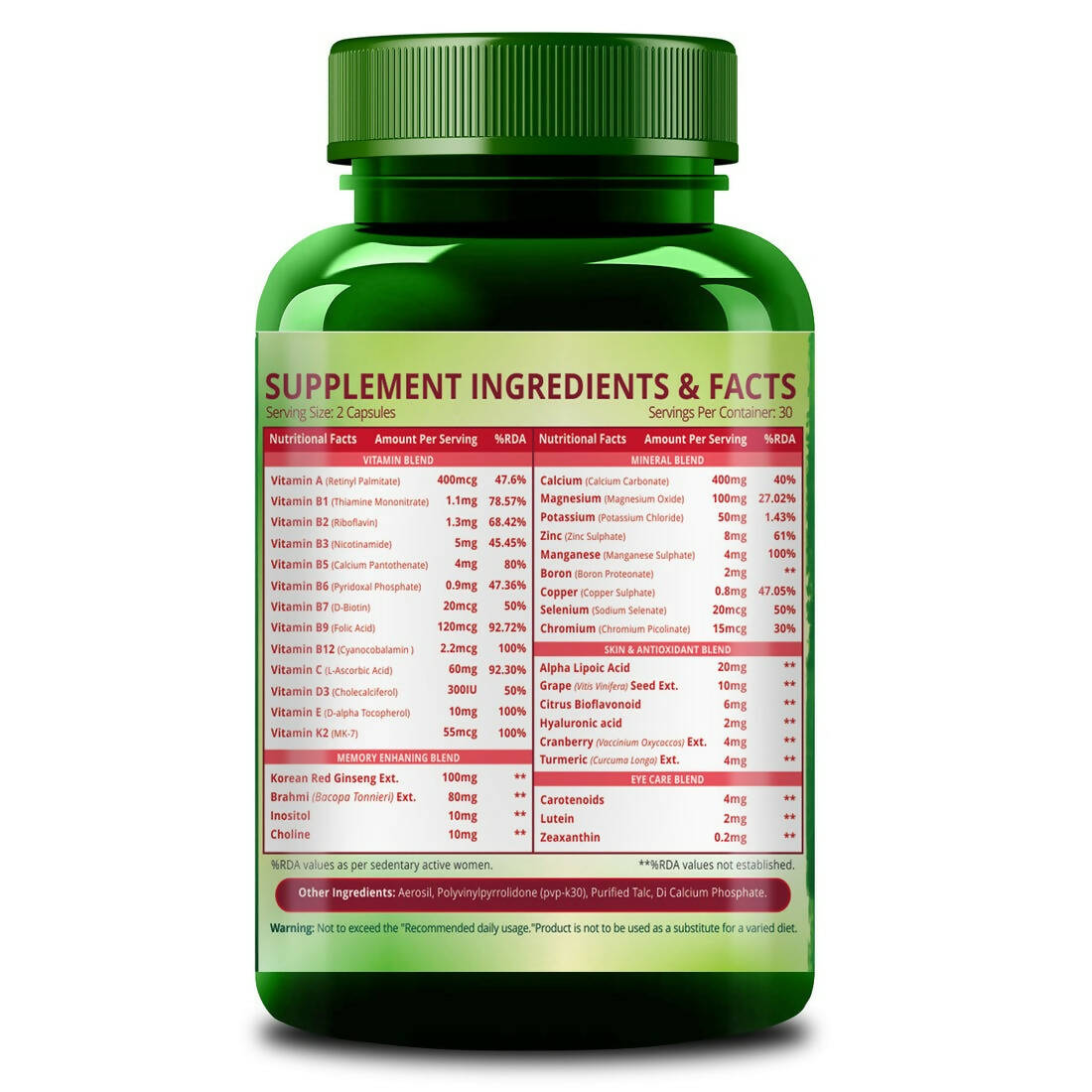 Himalayan Organics Women 50 Plus Capsules | Swadesiicart